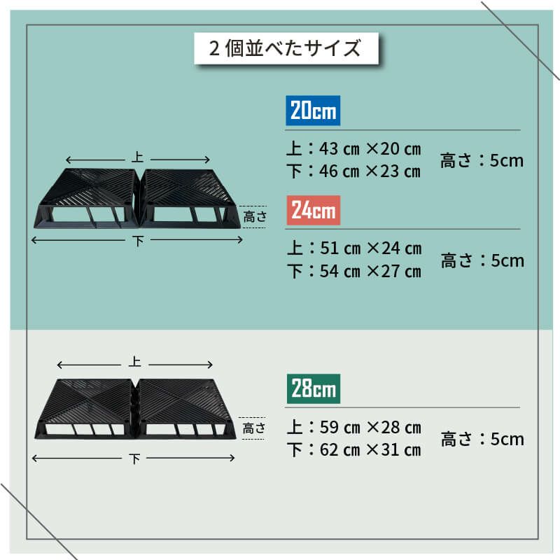 ブラックベース24cm