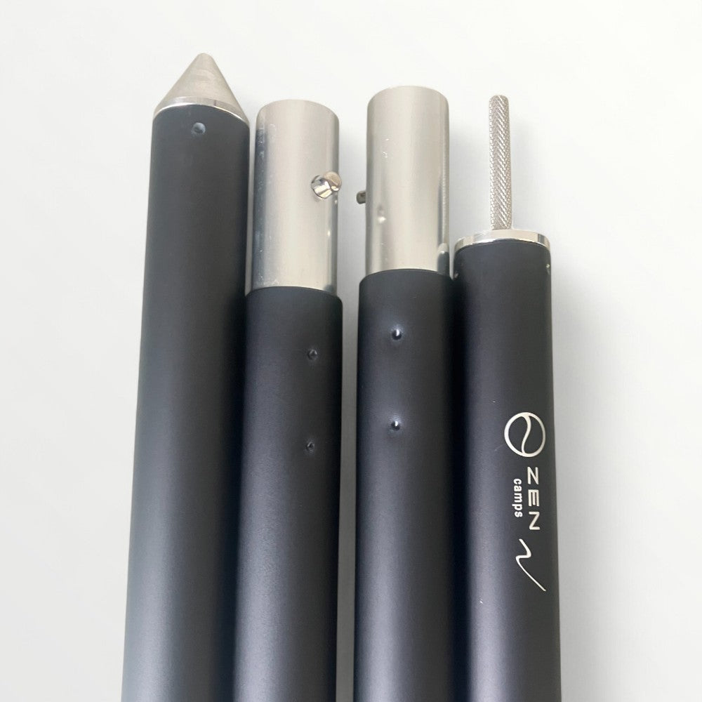 Zen Camps 4分割式テント用ポール(φ28×247)2本セット