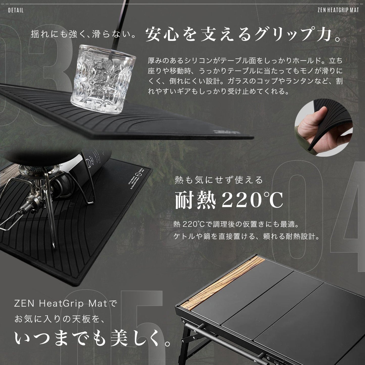 ZEN HeatGrip Mat