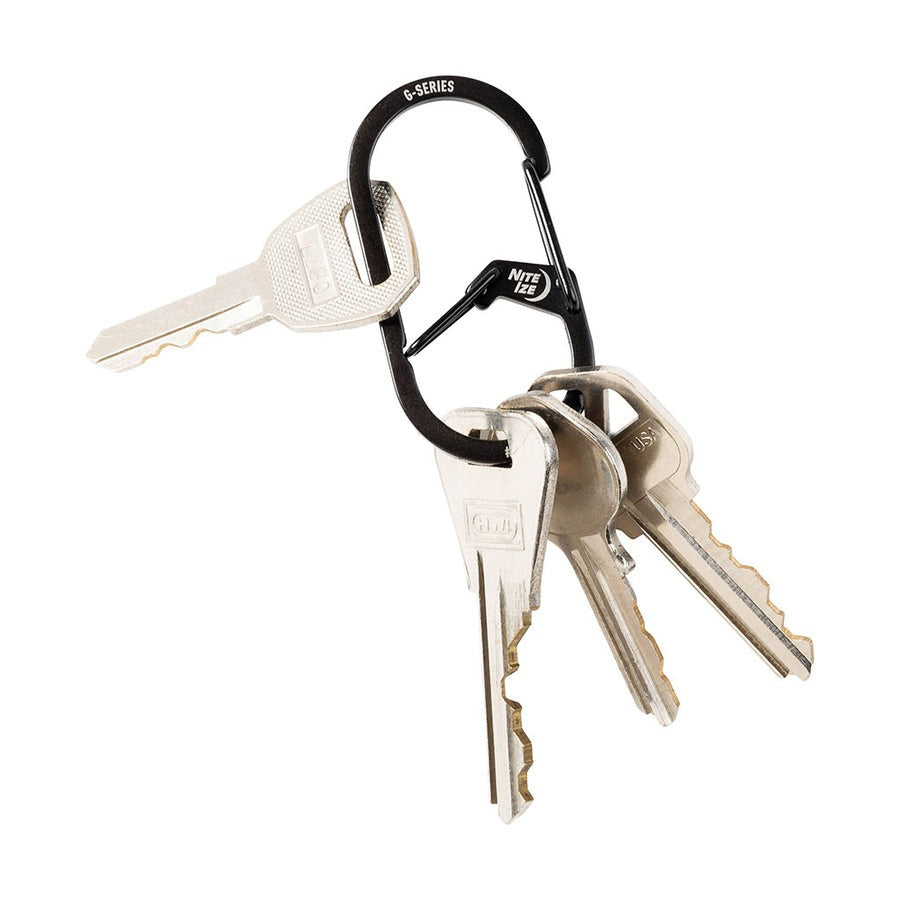 NITE IZE Gカラビナ #2 46609 GS2-01-R6 ブラック