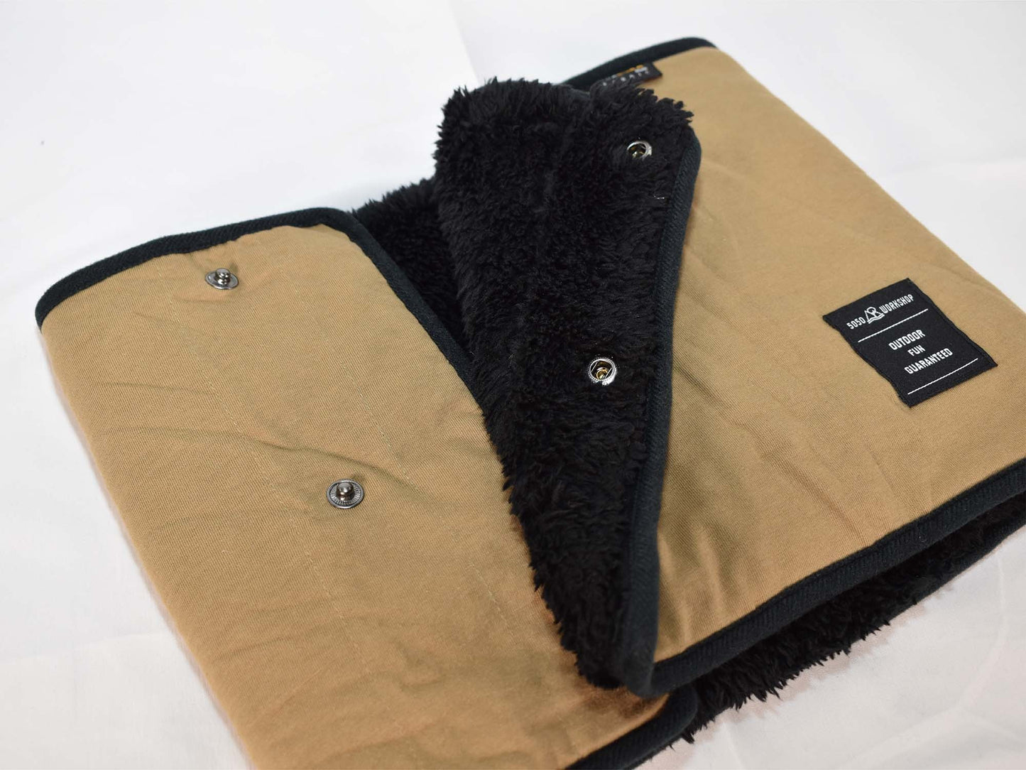 5050WORKSHOP Packable NECK ROUND BLACK パッカブルネックウォーマー ブラック