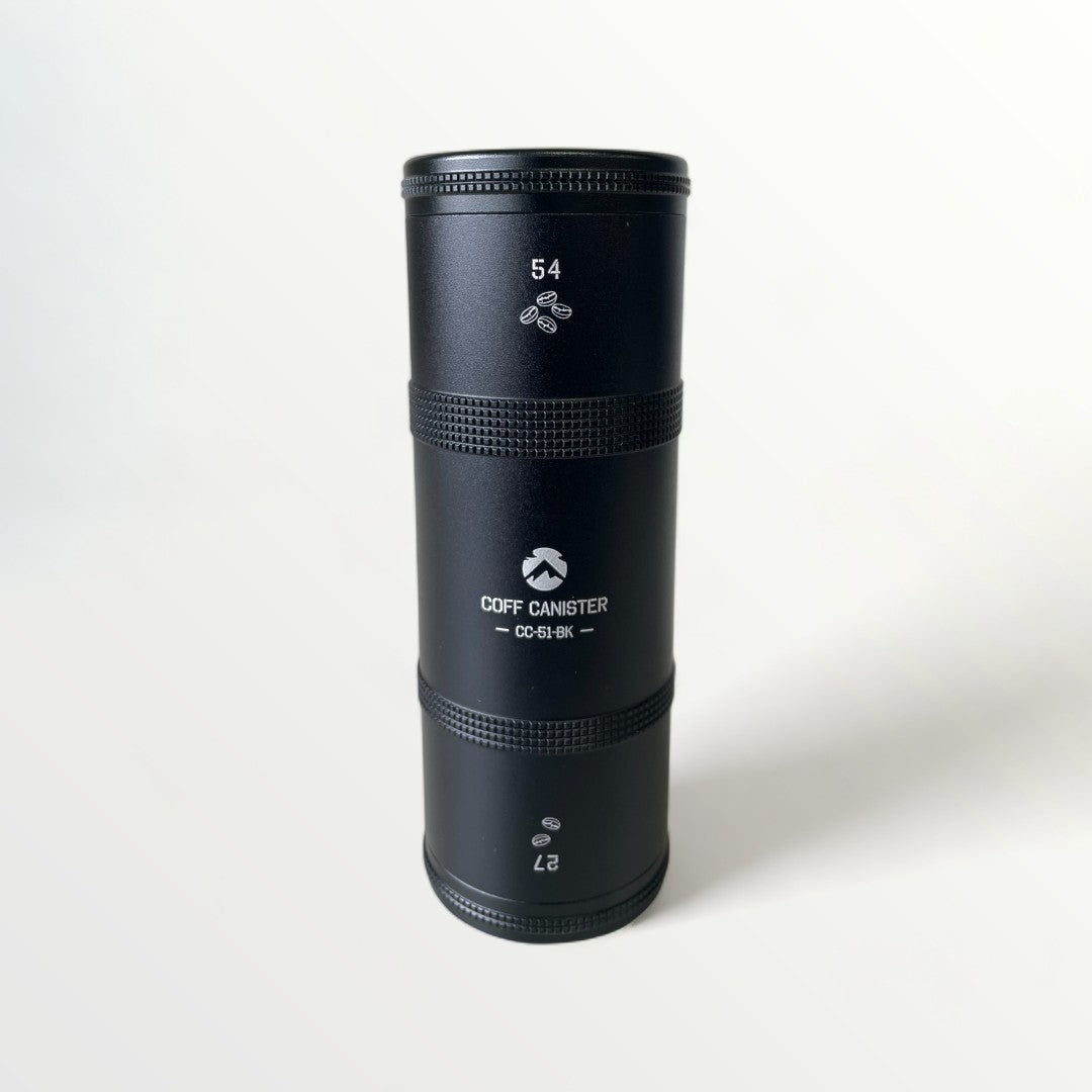 Campingmoon キャンプ コーヒー キャニスター M 2段式 CC-51-BK