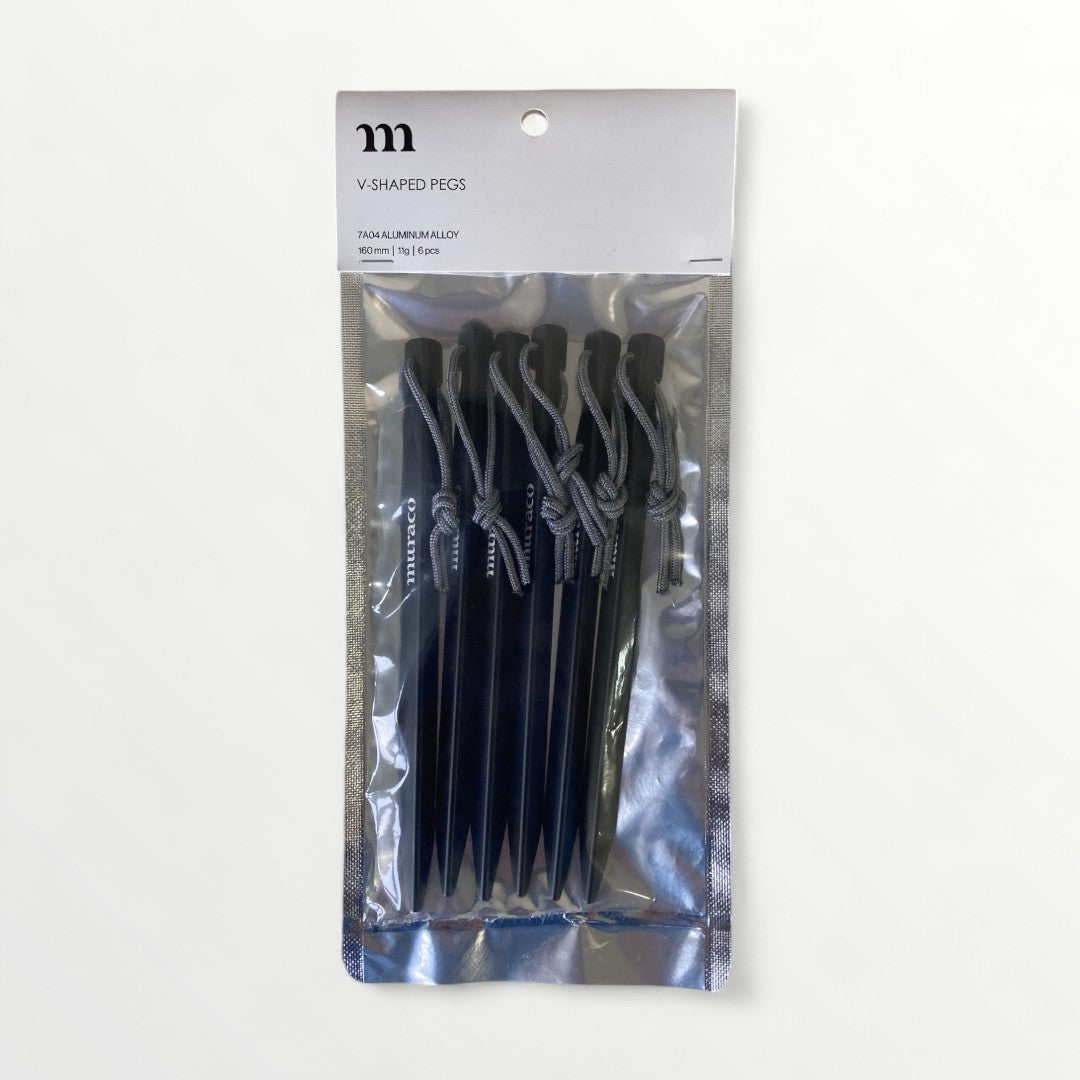 muraco ペグ V-Shaped PEGS Black MTA5200010