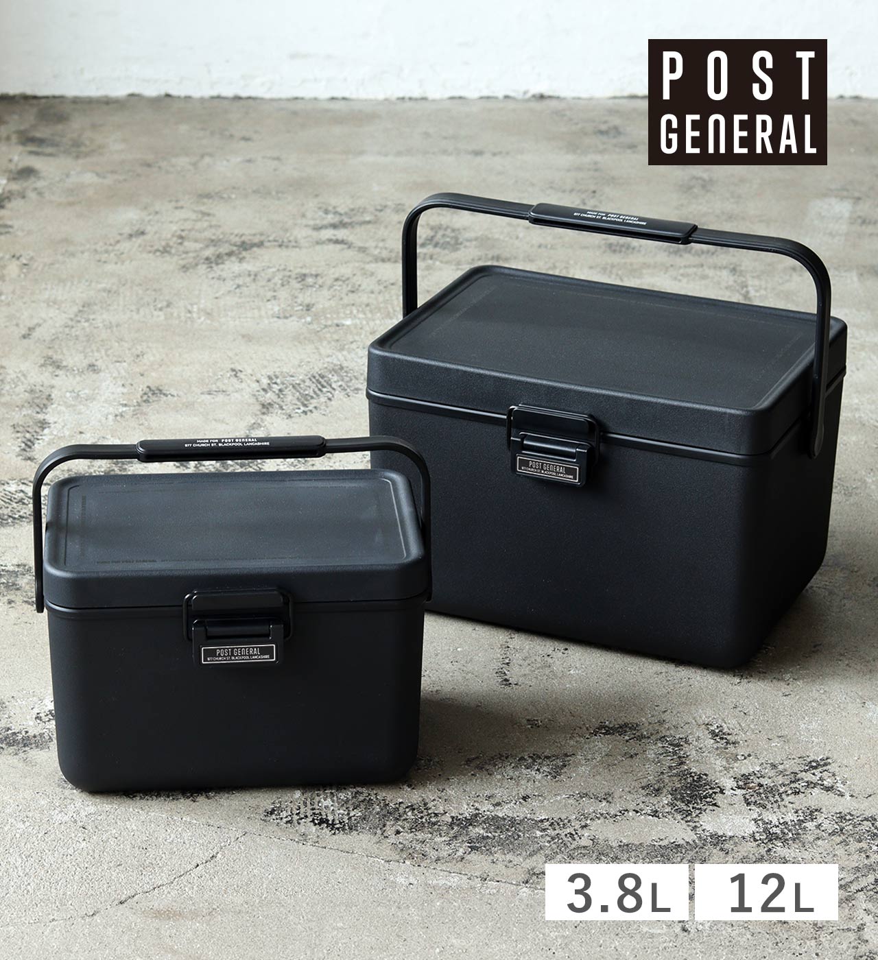 POST GENERAL アイスエラ ハードシェルクーラー 3.8L