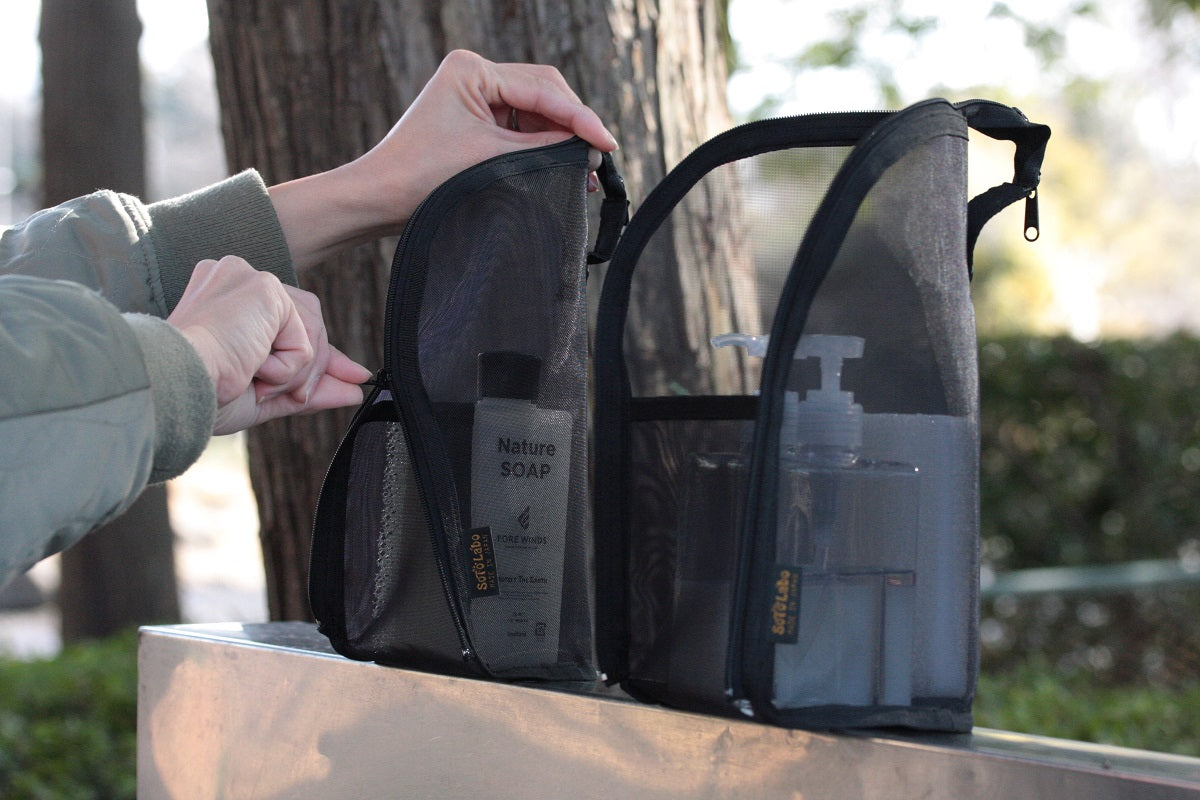 SotoLabo Dry mesh Wash case ドライメッシュウォッシュケースMサイズ DWC-M