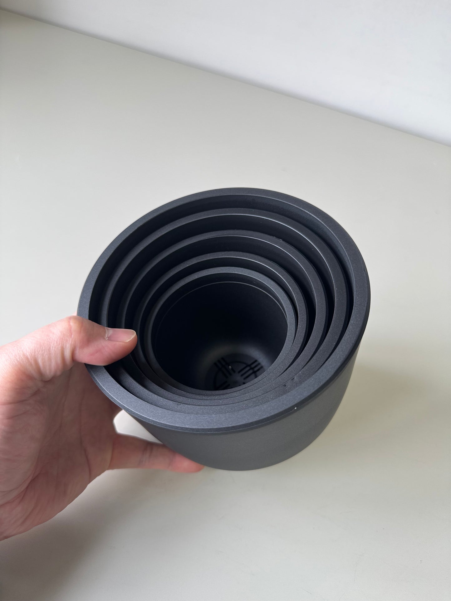 プラスチックポット Bowl Long Size4