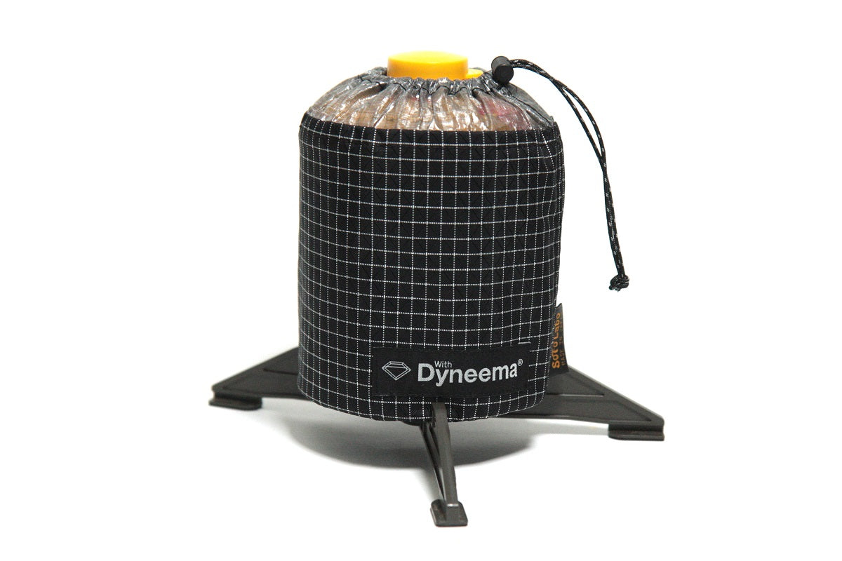SotoLabo Gas case Dyneema X-Grid stop Black GS-DX-500BK OD500缶用 ガスケースダイニーマ