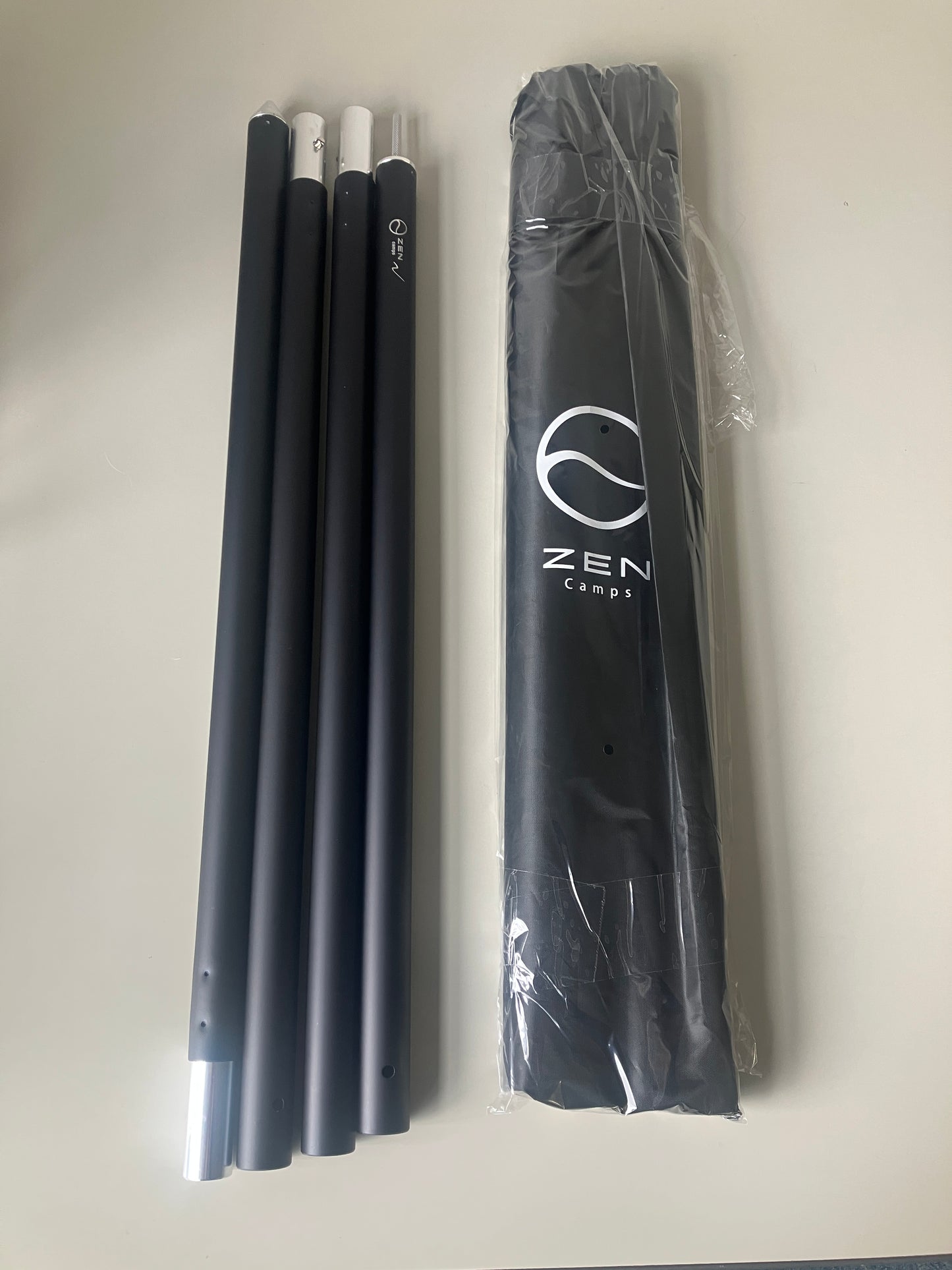 Zen Camps 4分割式テント用ポール(φ28×247)2本セット