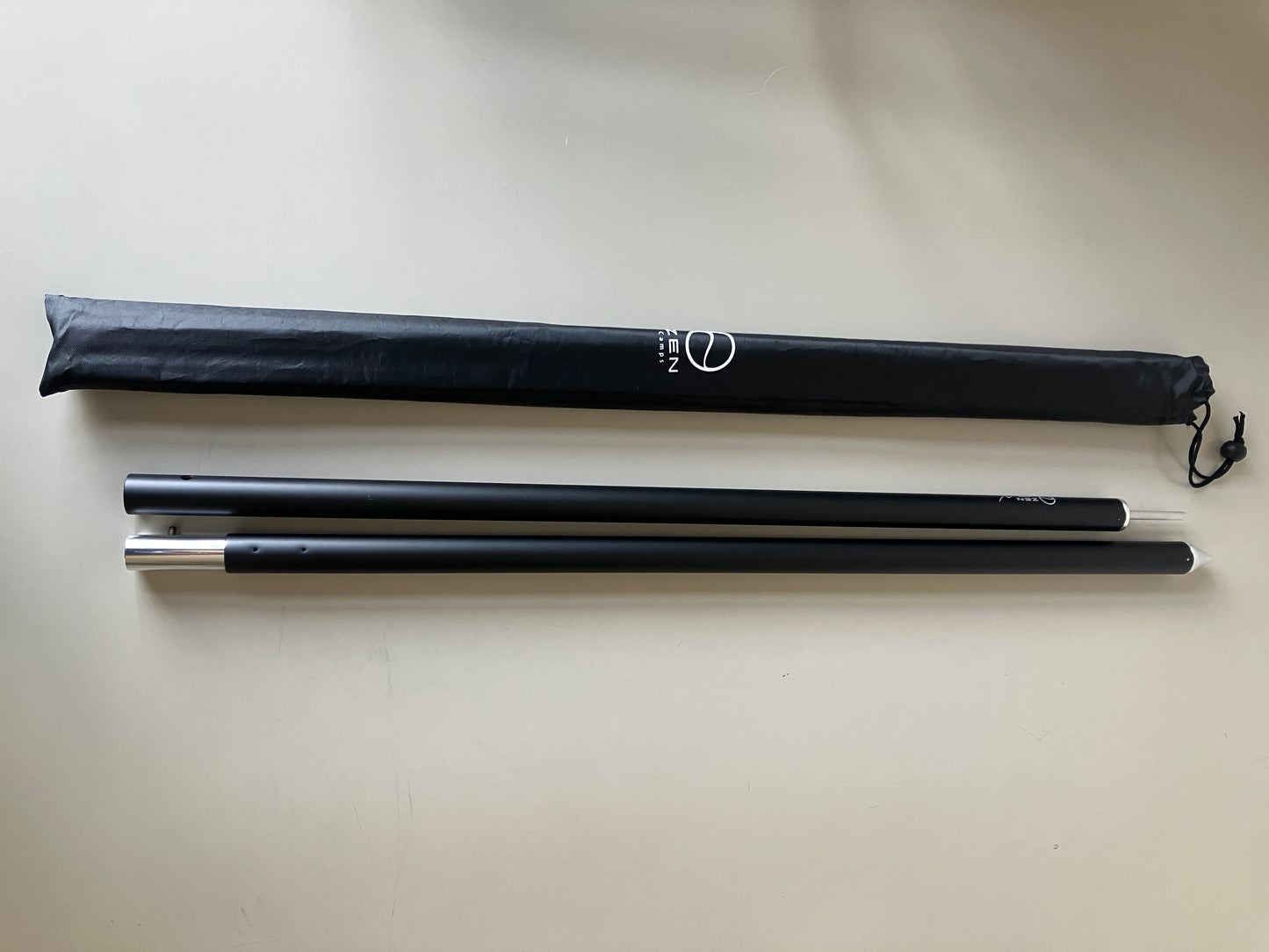 2分割式テント用ポール(φ22×127)2本セット