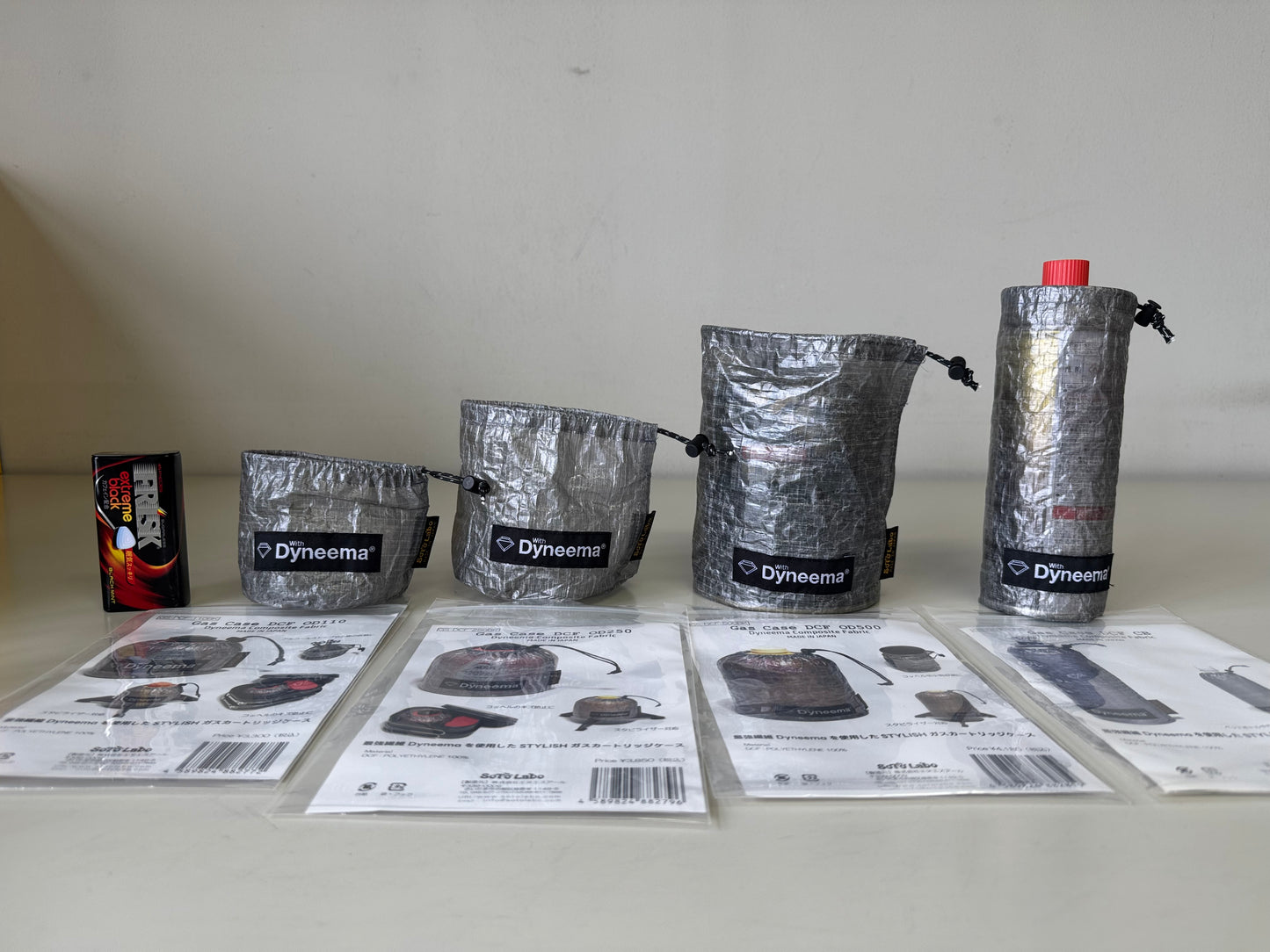 SotoLabo Gas case DCF OD110 Black GS-DCF-110BK ガスケースOD缶110用