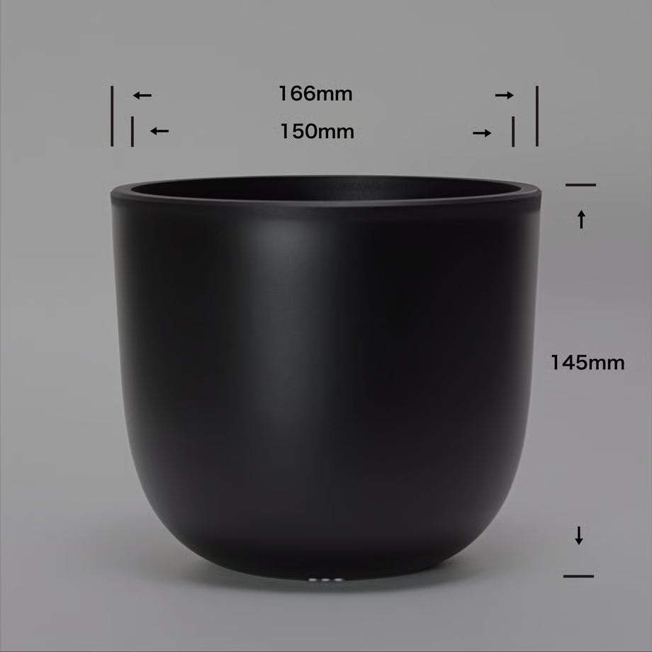 プラスチックポット Bowl Long Size9