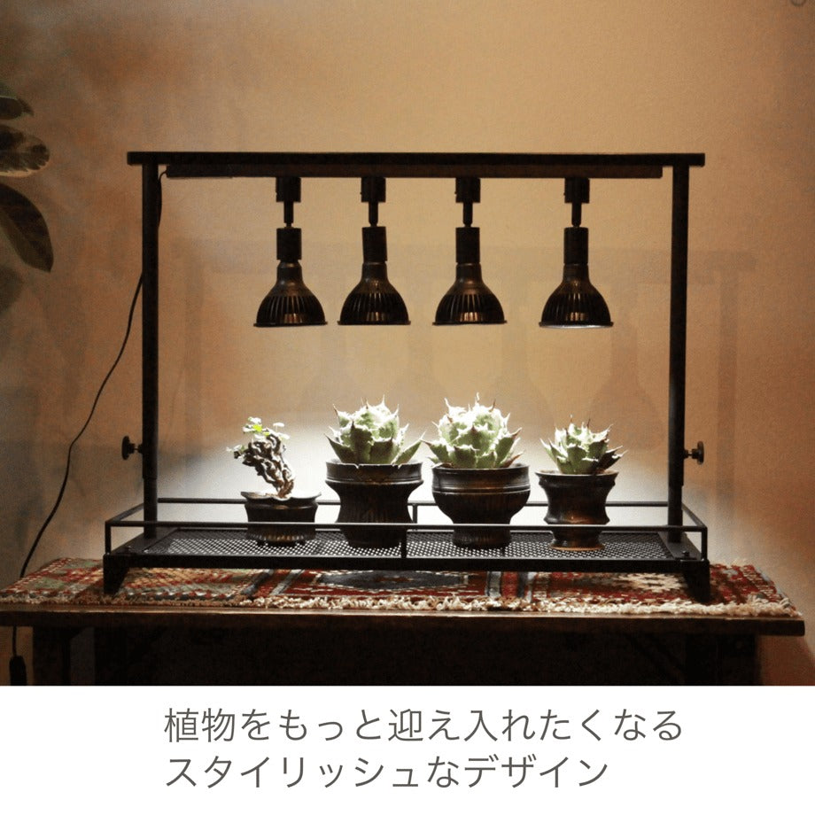 Lim Iron craft ミニ植物棚ダクトレール付き