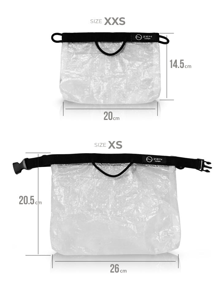 ZEN Camps　ロールトップバッグ XS