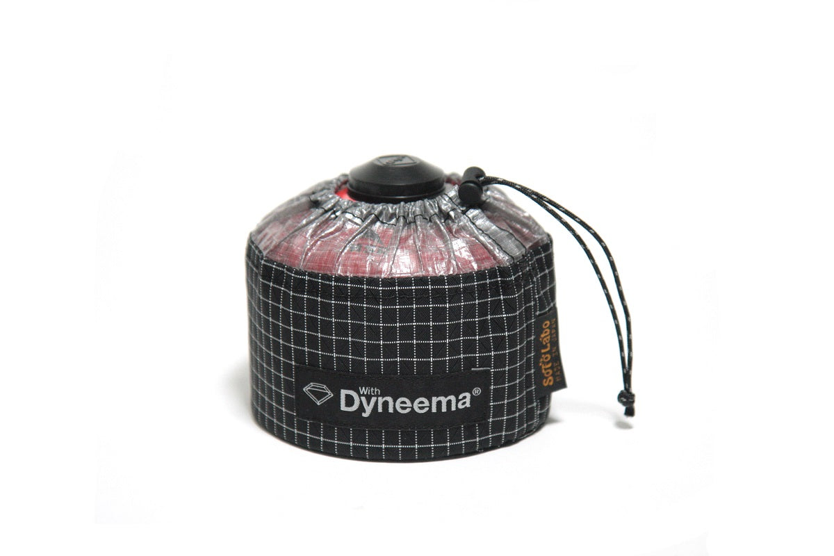 SotoLabo  Gas case Dyneema X-Grid stop Black GS-DX-250BK OD250缶用 ガスケースダイニーマ