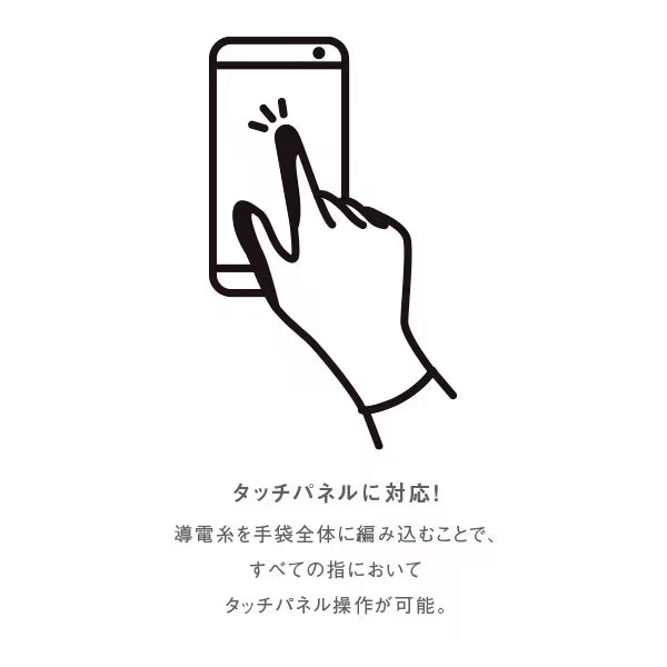 Dolabo 45284ワーカーズグローブLチャコール