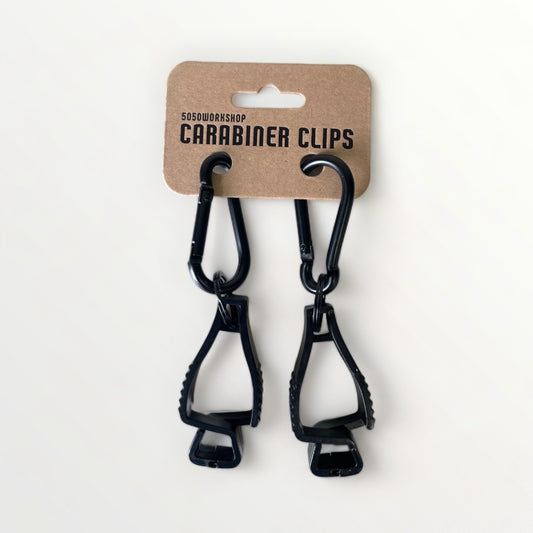 5050WORKSHOP CARABINER CLIPS カラビナクリップ BLACK