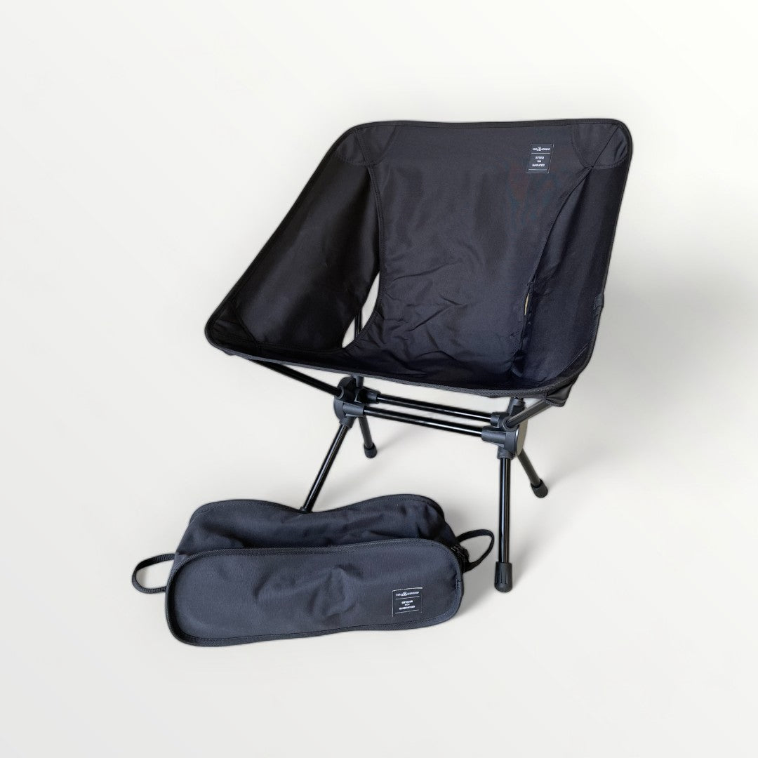 5050WORKSHOP COMPACT FOLDING CHAIR BLACK コンパクトフォールディングチェアブラック