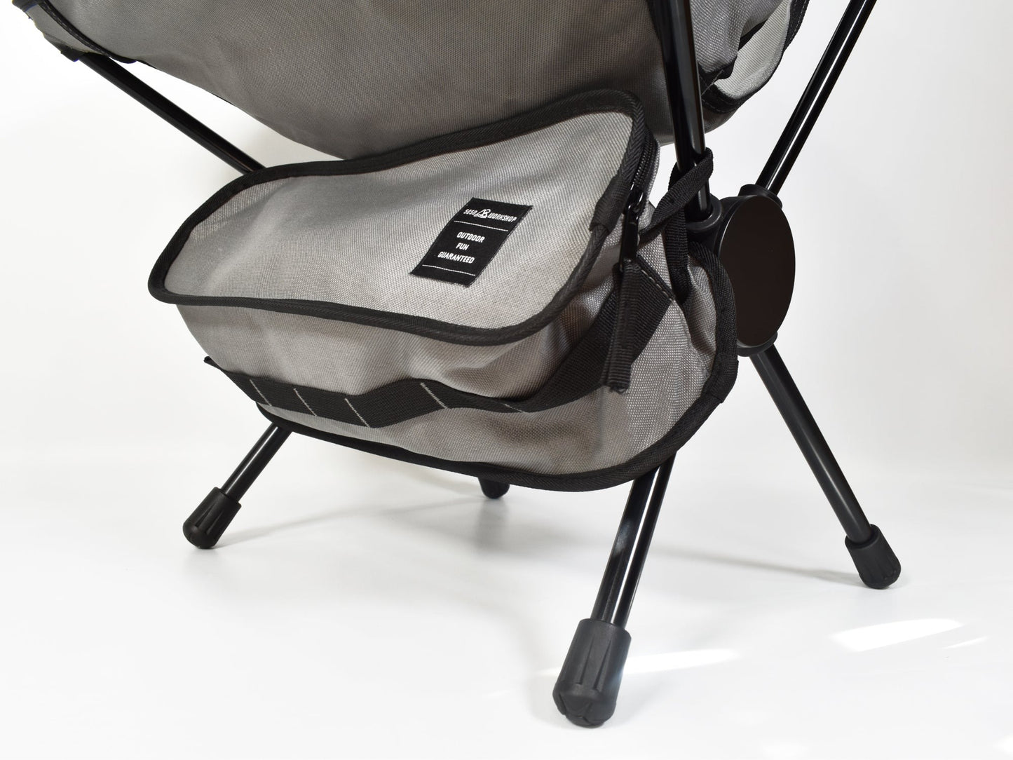 5050WORKSHOP COMPACT FOLDING CHAIR BLACK コンパクトフォールディングチェアブラック