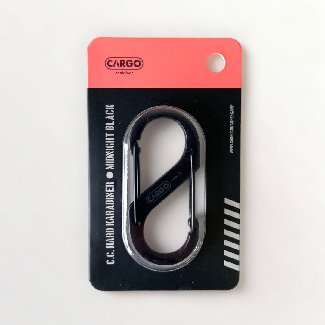 CARGO CONTAINER HARD KARABINER ハードカラビナ L BLACK