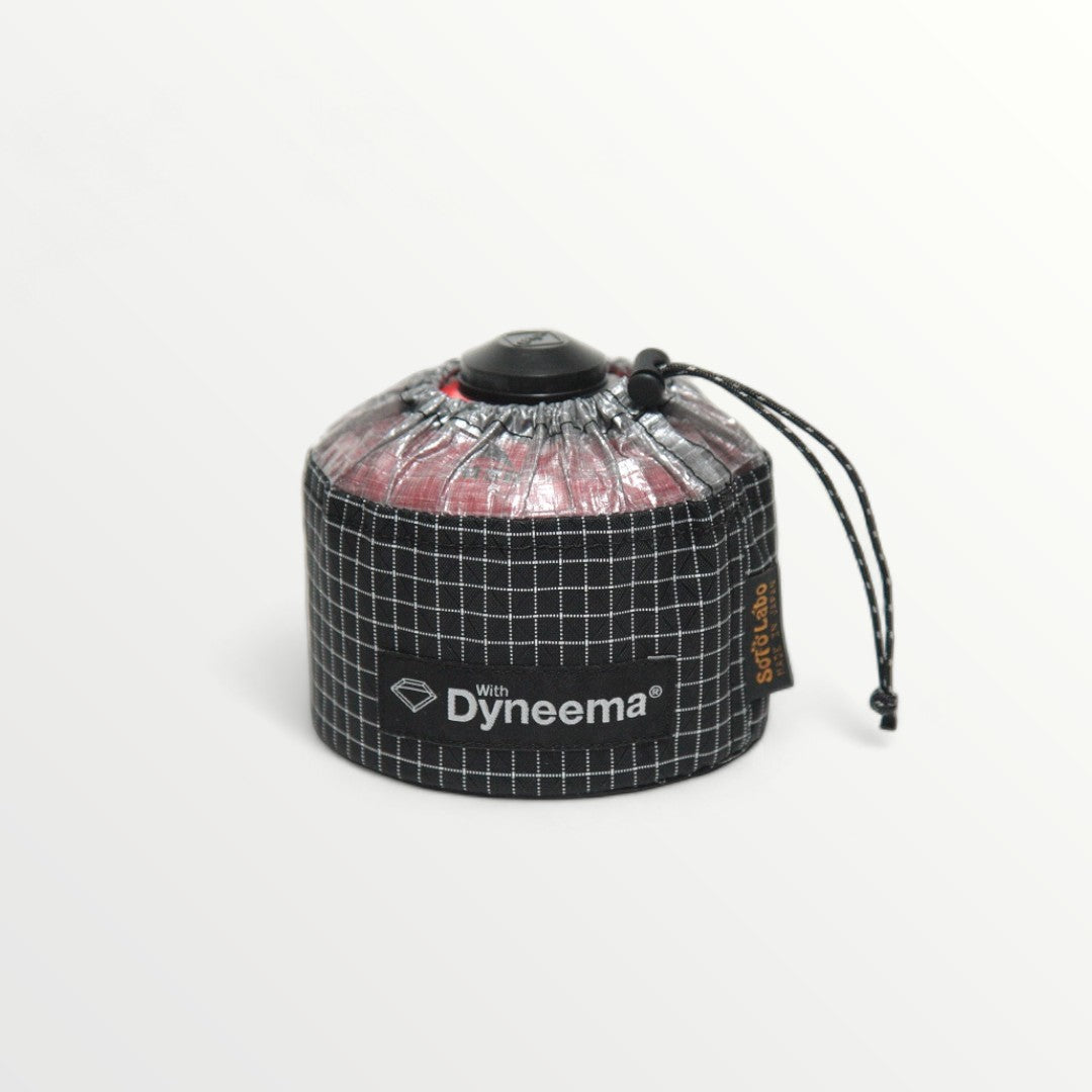 SotoLabo  Gas case Dyneema X-Grid stop Black GS-DX-250BK OD250缶用 ガスケースダイニーマ