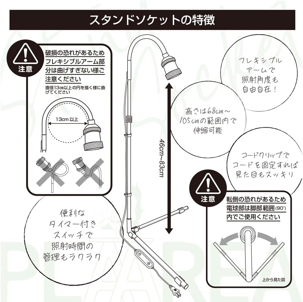 プラエリアスタンドソケット