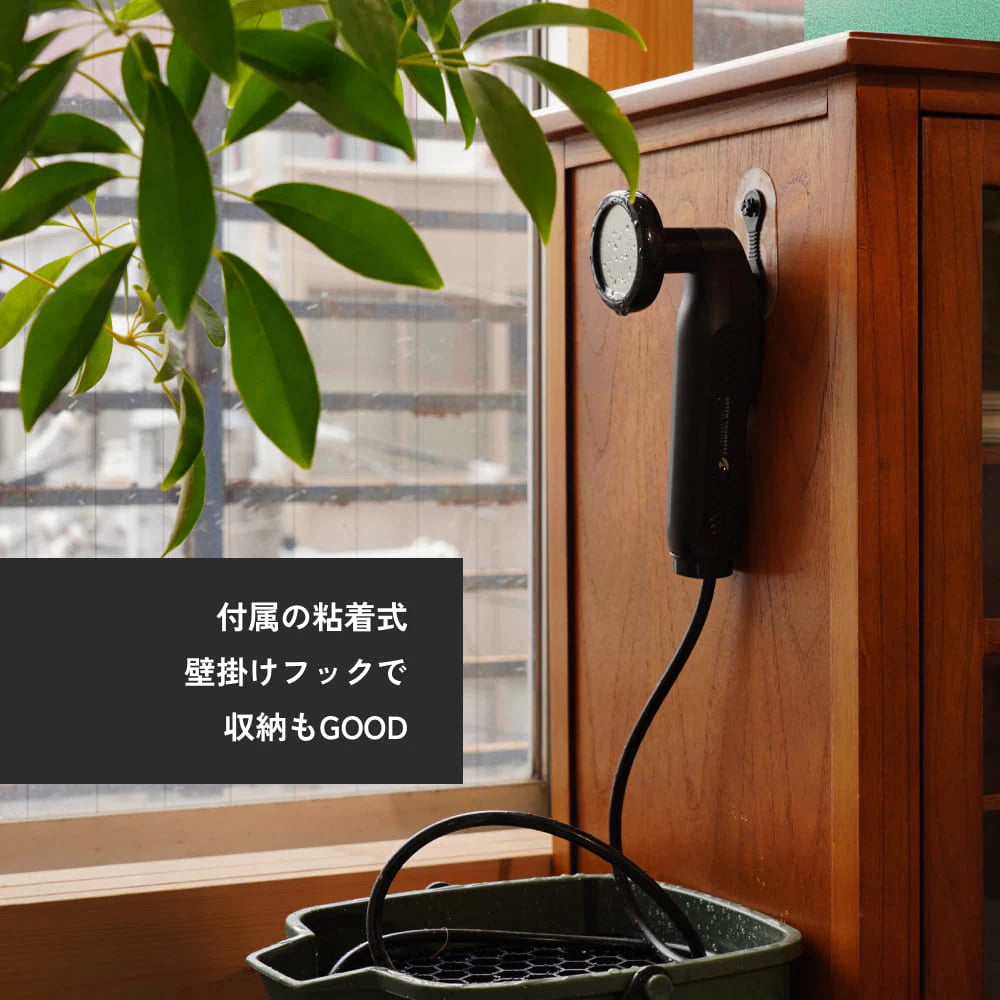 デュアルフローポータブルシャワー
