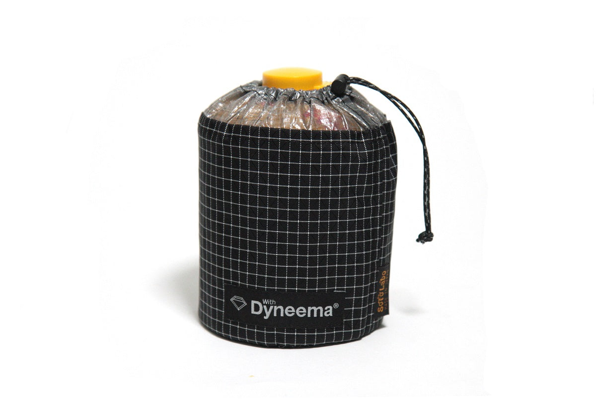 SotoLabo  Gas case Dyneema X-Grid stop  Black GS-DX-500BK OD500缶用 ガスケースダイニーマ