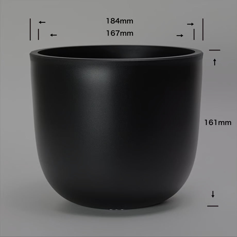 プラスチックポット Bowl Long Size10